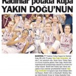 Kadınlar Potada Kupa Yakın Doğu’nun – Türkiye’de Yeniçağ Kadınlar Potada Kupa Yakın Doğu’nun – Türkiye’de Yeniçağ