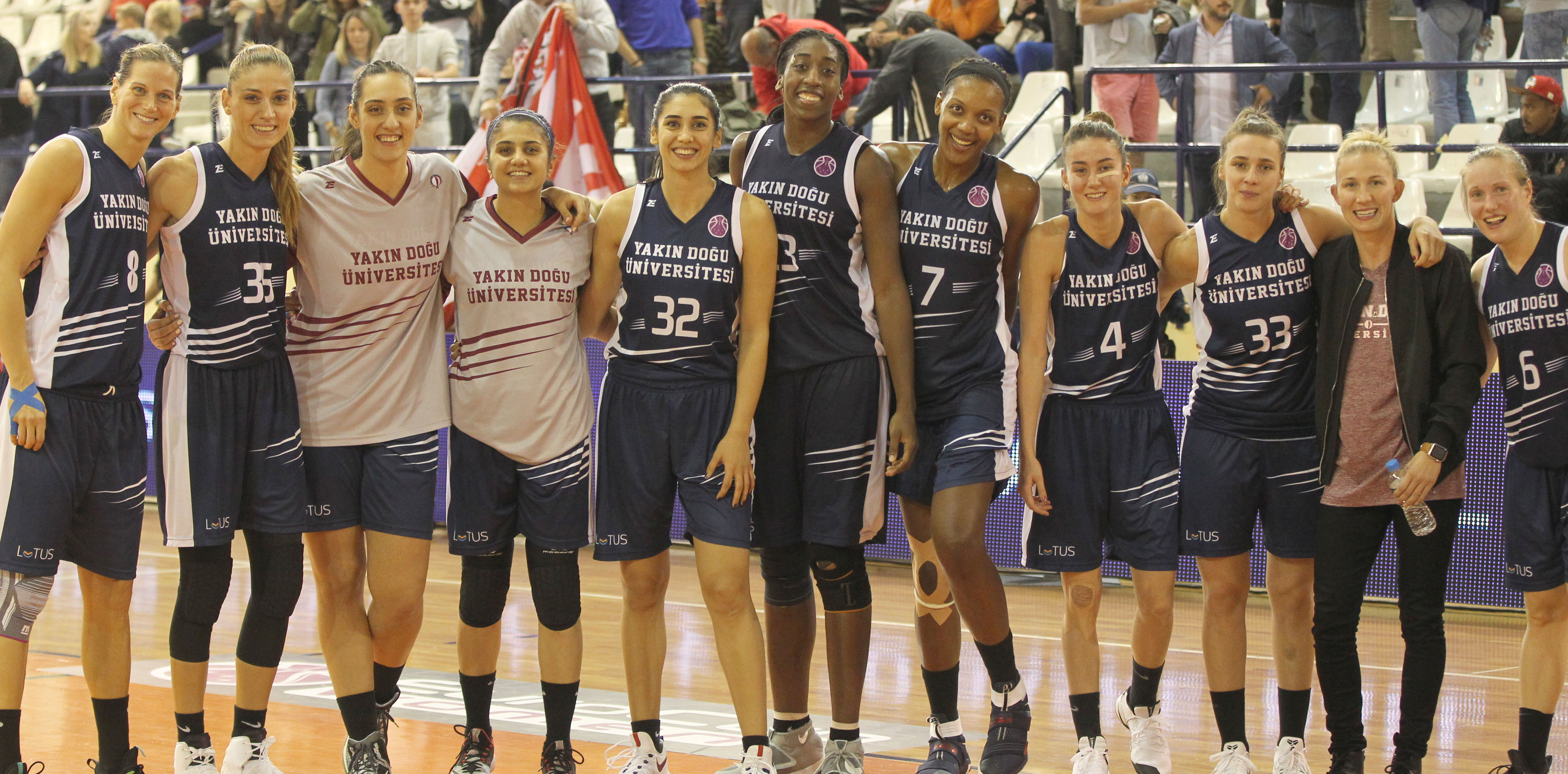 Yakın Doğu Üniversitesi’nin Tarihi Zaferi… Olympiacos 53-55 Yakın Doğu Üniversitesi